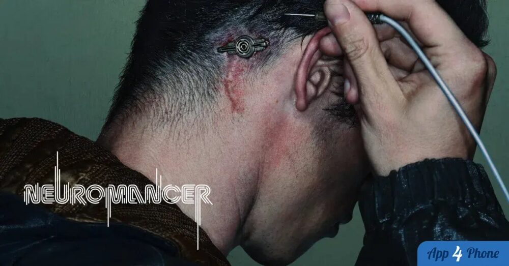 Visuel promotionnel de la série Neuromancer sur Apple TV