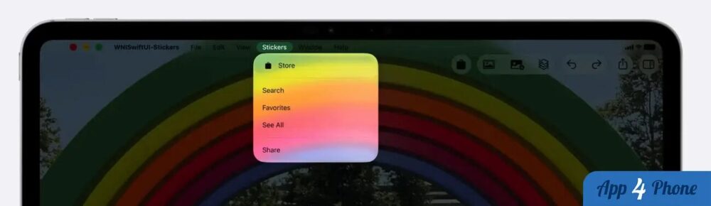 Capture d’écran d’une interface SwiftUI sur Mac