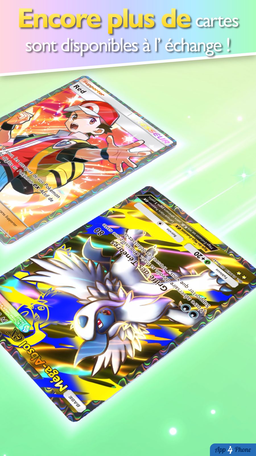 Le JCC Pokémon Pocket — capture d'écran