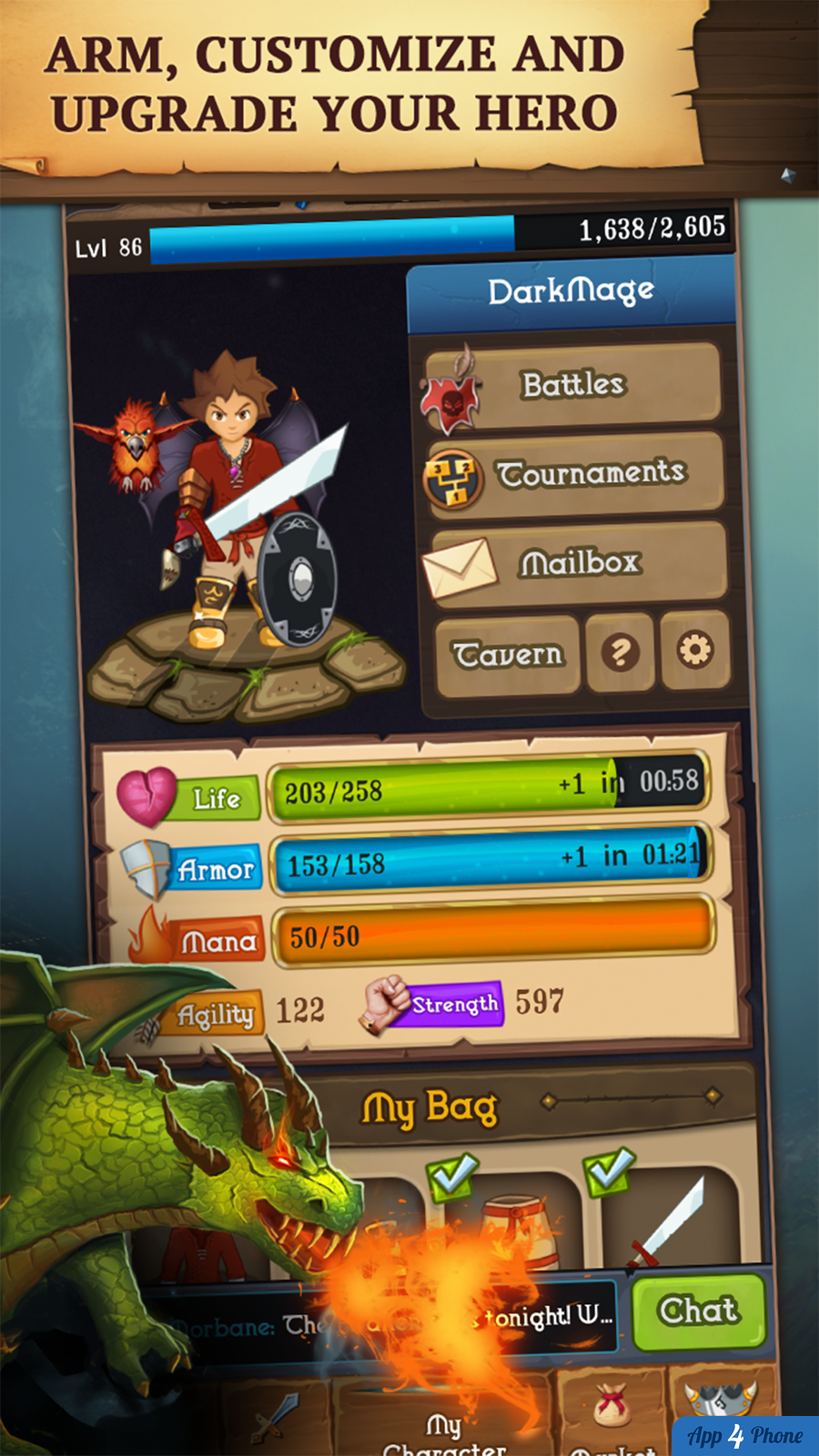Heroic Legends Reborn — capture d'écran