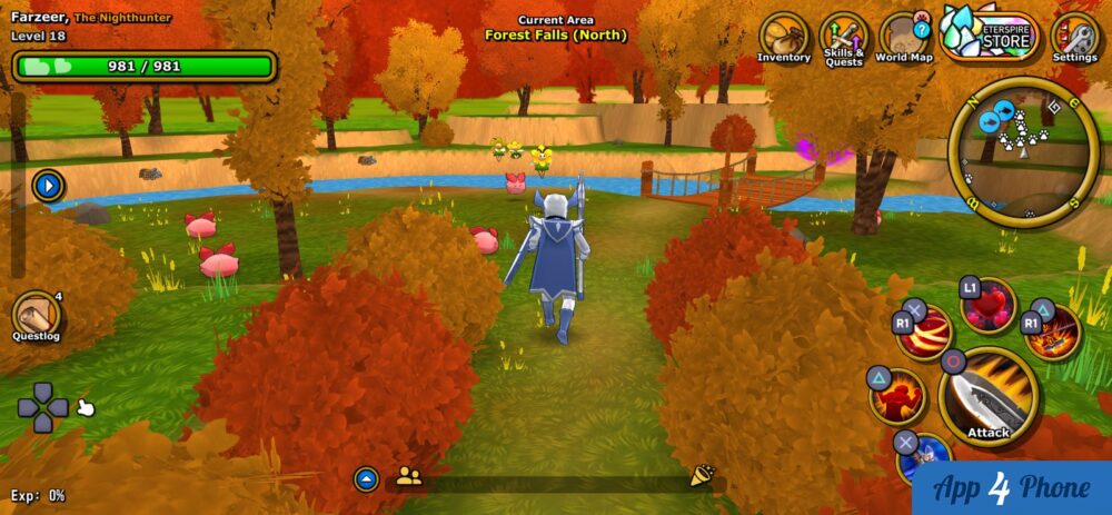 Eterspire MMO — capture d'écran