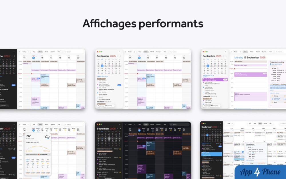 Fantastical - Calendar & Tasks — capture d'écran
