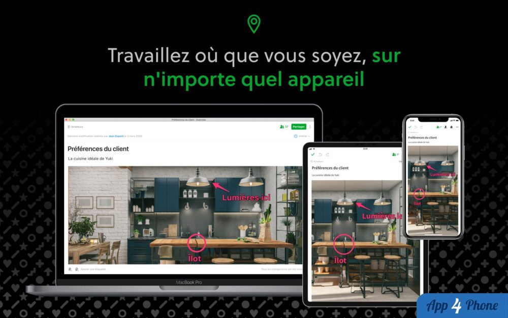 Evernote — capture d'écran