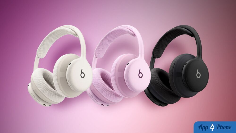 Casques Beats 360 présumés en blanc, rose et noir