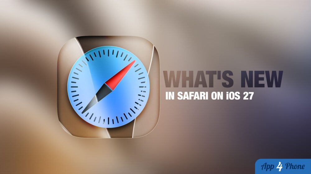 Illustration de Safari présentant les nouveautés d’iOS 27