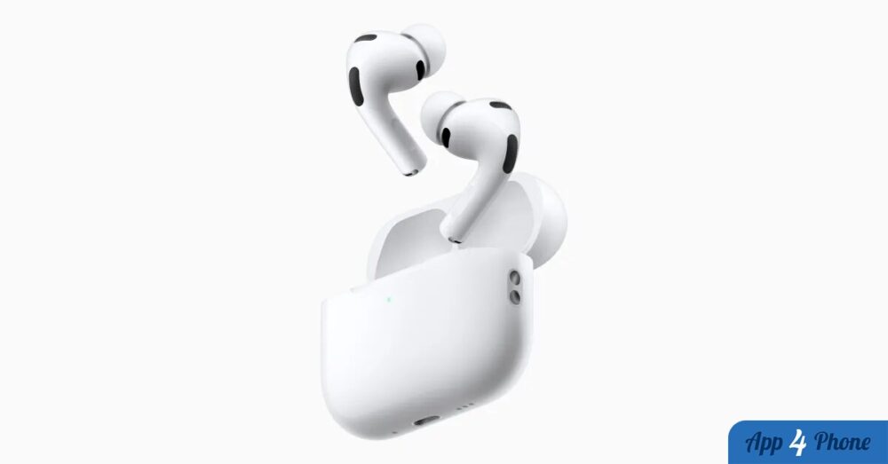 AirPods Pro blancs dans leur boîtier de recharge ouvert
