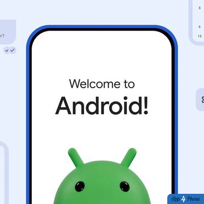 Illustration d’un smartphone Android avec le robot vert