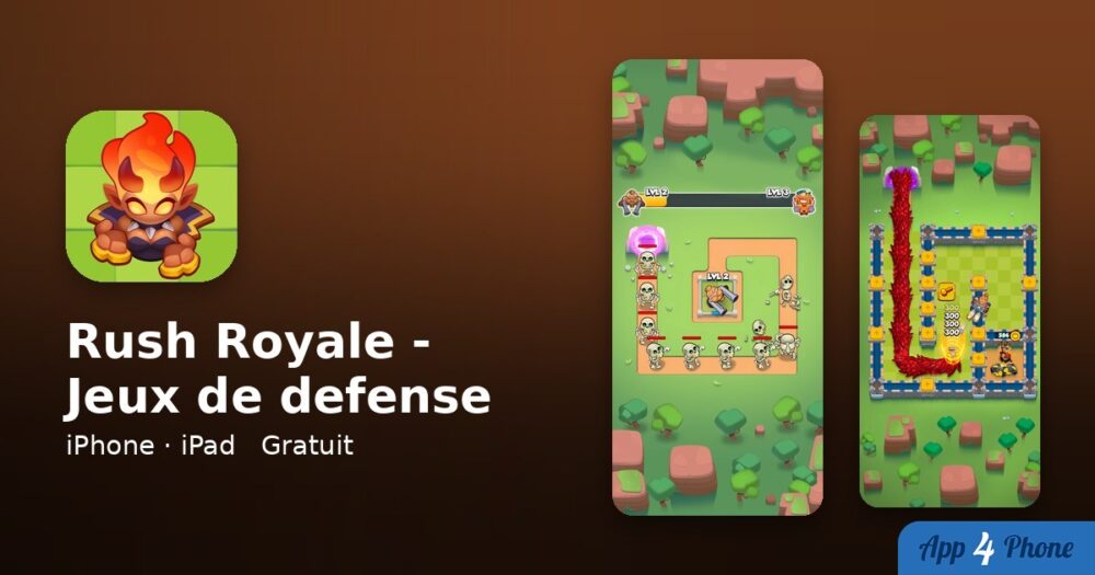 Rush Royale - Jeux de defense sur iPhone, iPad
