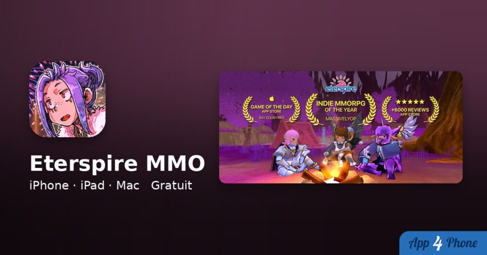 Eterspire MMO sur iPhone, iPad, Mac