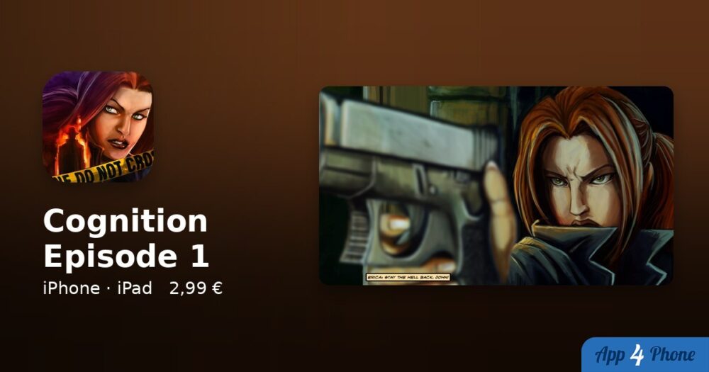 Cognition Episode 1 sur iPhone, iPad