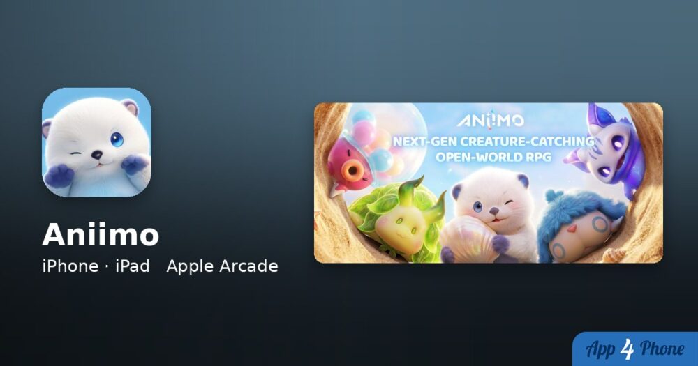 Aniimo sur iPhone, iPad