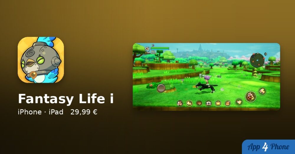 Fantasy Life i sur iPhone, iPad