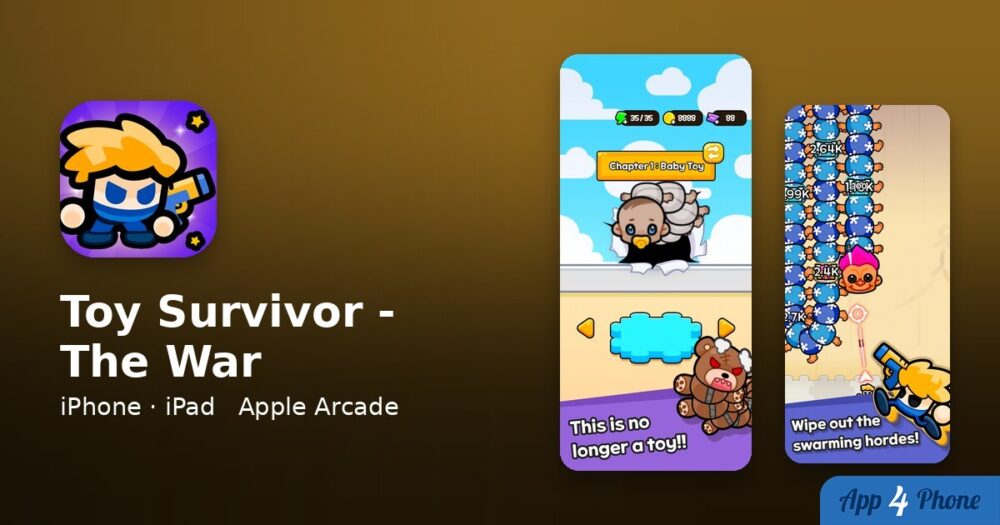 Toy Survivor - The War sur iPhone, iPad