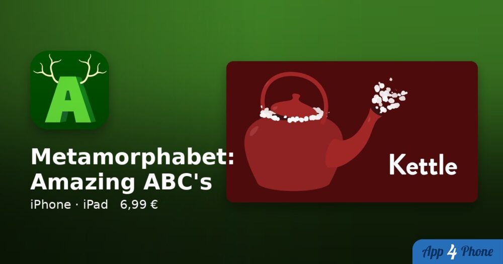 Metamorphabet: Amazing ABC's sur iPhone, iPad