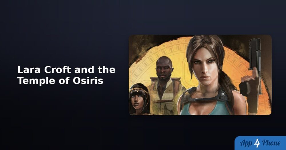 Illustration de Lara Croft accompagnée de deux aventuriers