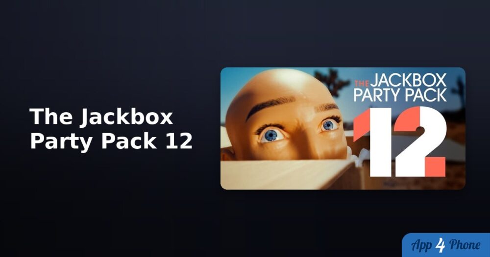 Personnage du jeu Jackbox Party Pack 12 apparaissant derrière une boîte