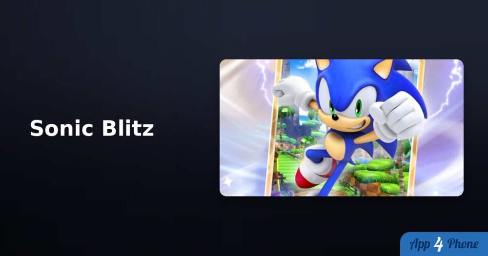 Sonic bondit devant un décor coloré de jeu vidéo
