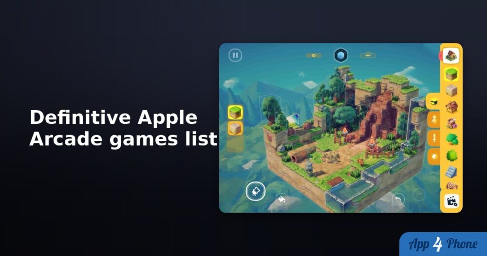 Capture d’écran d’un jeu de construction en environnement naturel