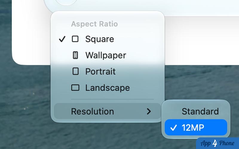 Illustration : Bientôt des images de 12 mégapixels avec Image Playground ?
