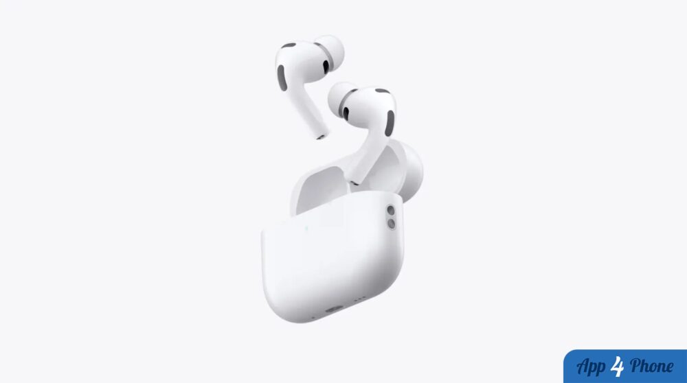 Écouteurs AirPods Pro blancs avec boîtier ouvert