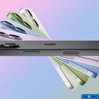Vue de profil de plusieurs iPhone aux finitions colorées