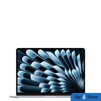 Ordinateur portable Apple affichant un fond d’écran bleu