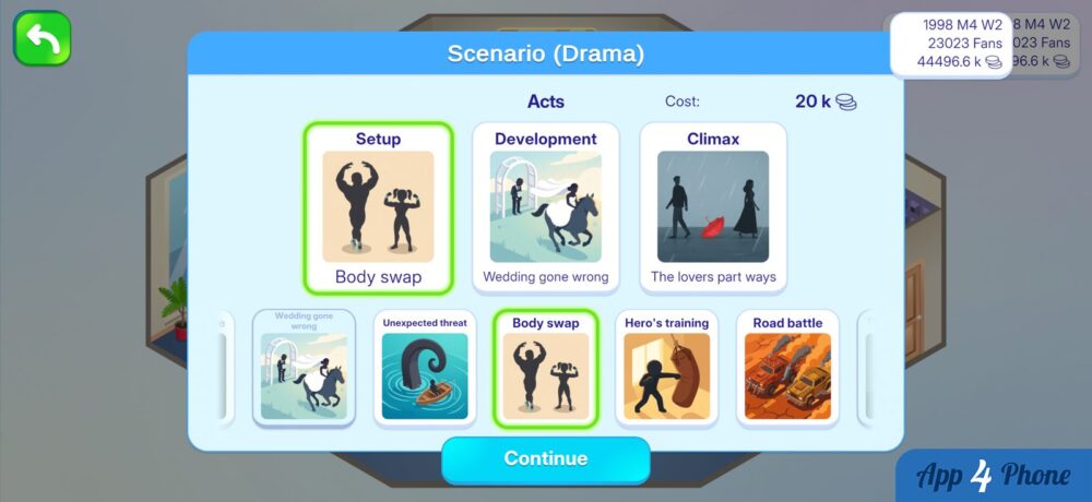 Movie Tycoon: Film Studio Sim — capture d'écran