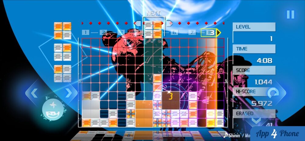 LUMINES REMASTERED — capture d'écran