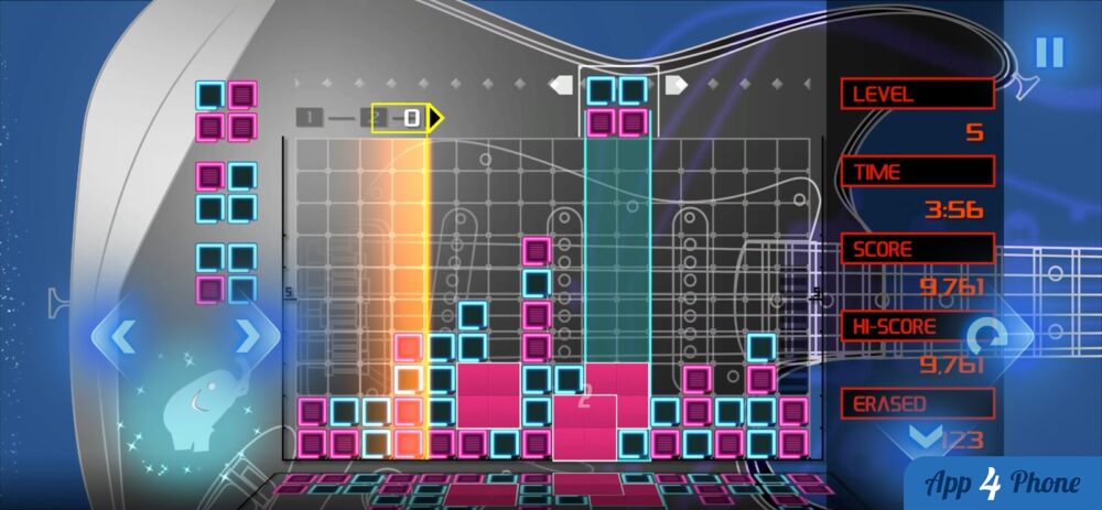 LUMINES REMASTERED — capture d'écran