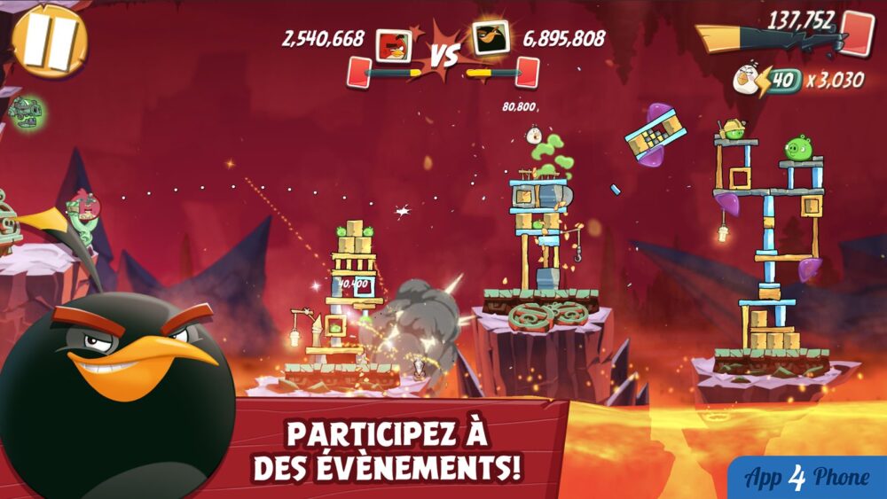 Angry Birds 2 — capture d'écran