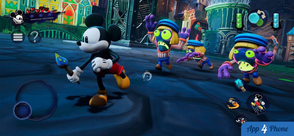 Disney Epic Mickey: Rebrushed — capture d'écran