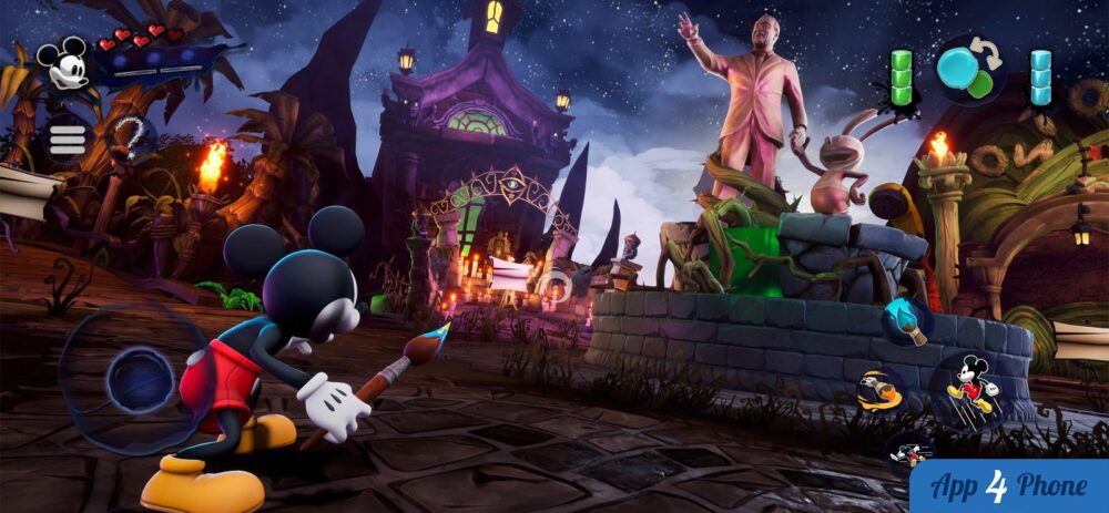 Disney Epic Mickey: Rebrushed — capture d'écran