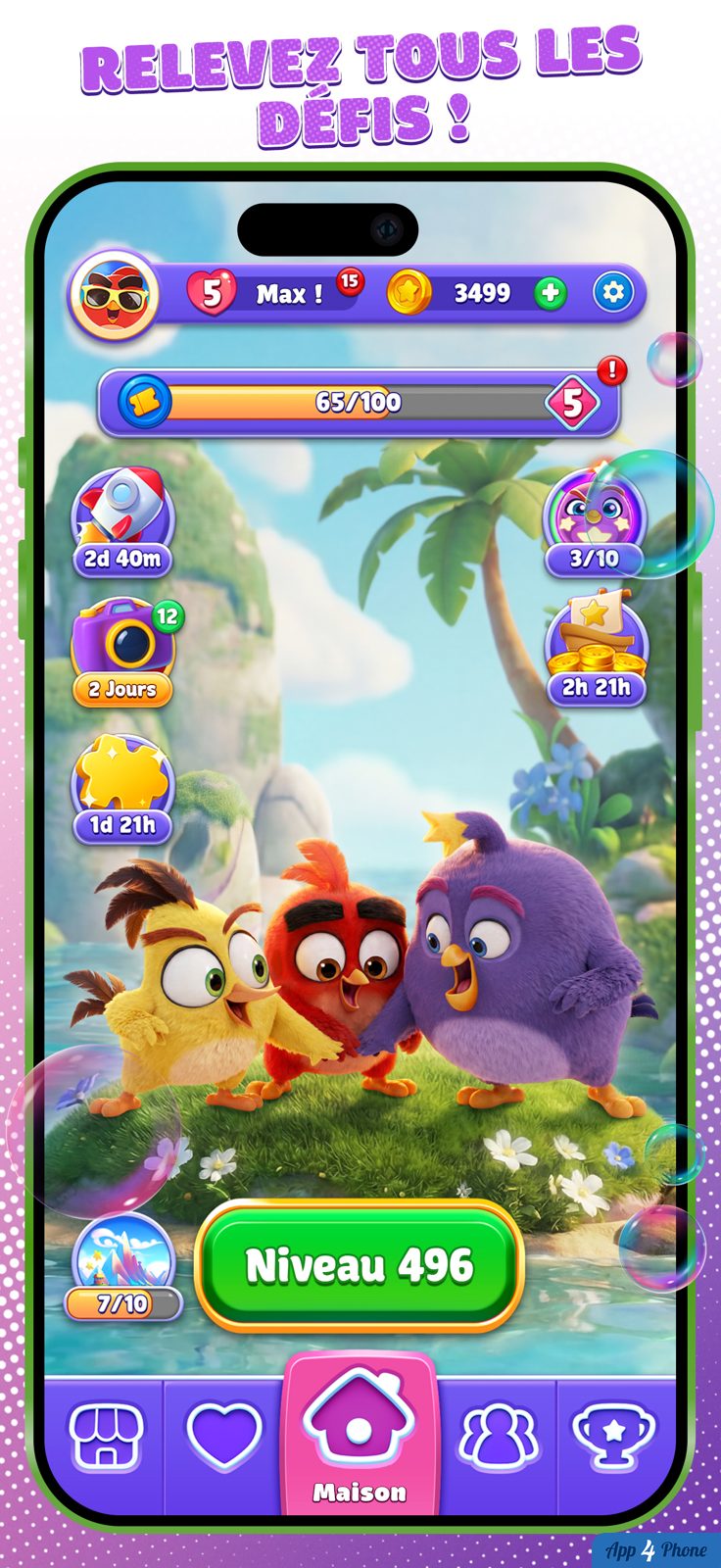 Angry Birds Dream Blast — capture d'écran