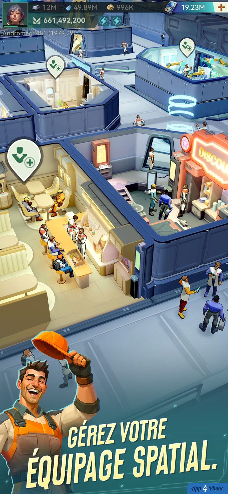 Foundation: Galactic Frontier — capture d'écran