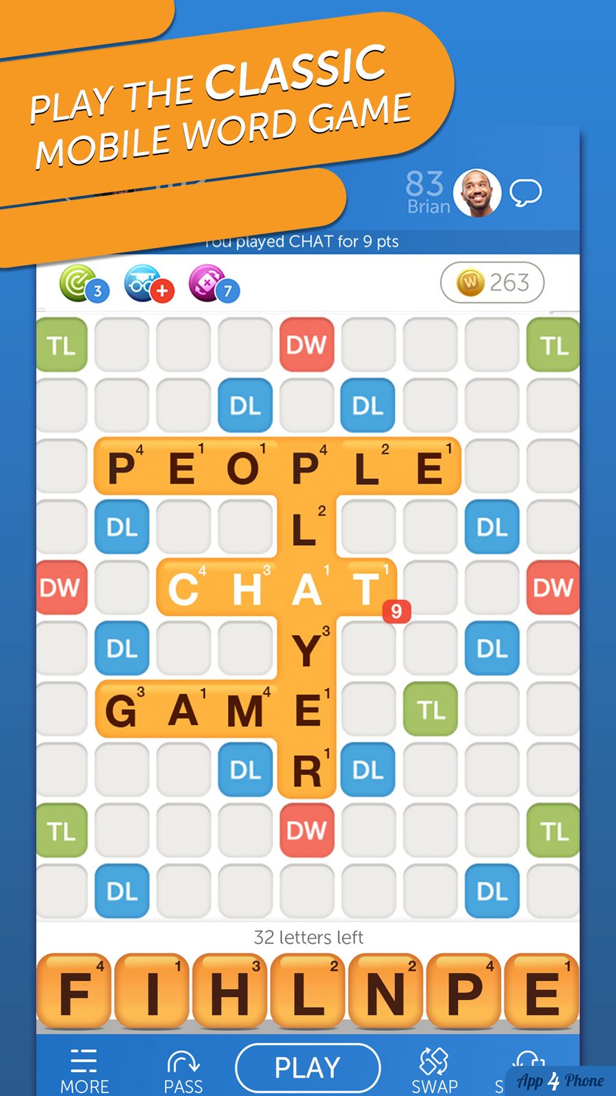 Classic Words With Friends — capture d'écran
