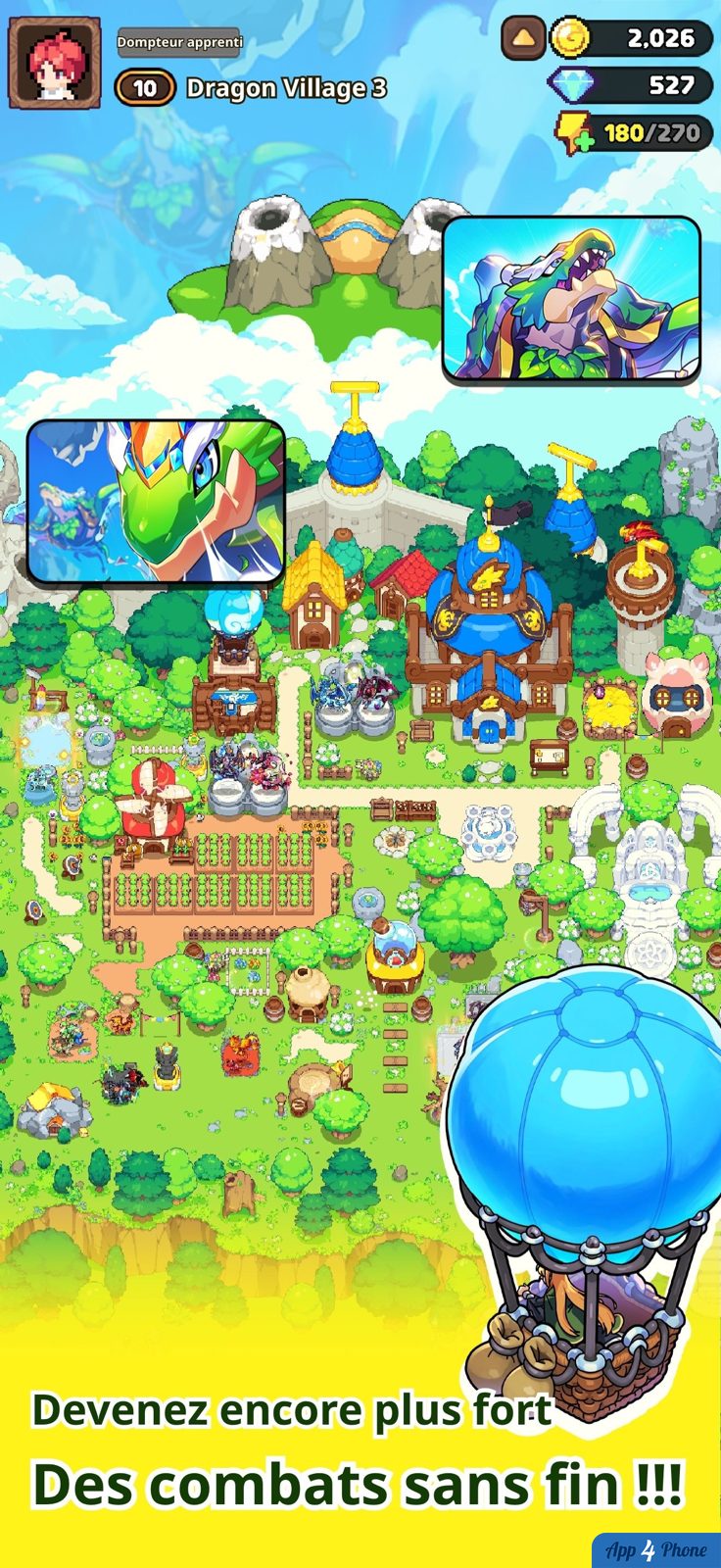 Village du Dragon 3 — capture d'écran