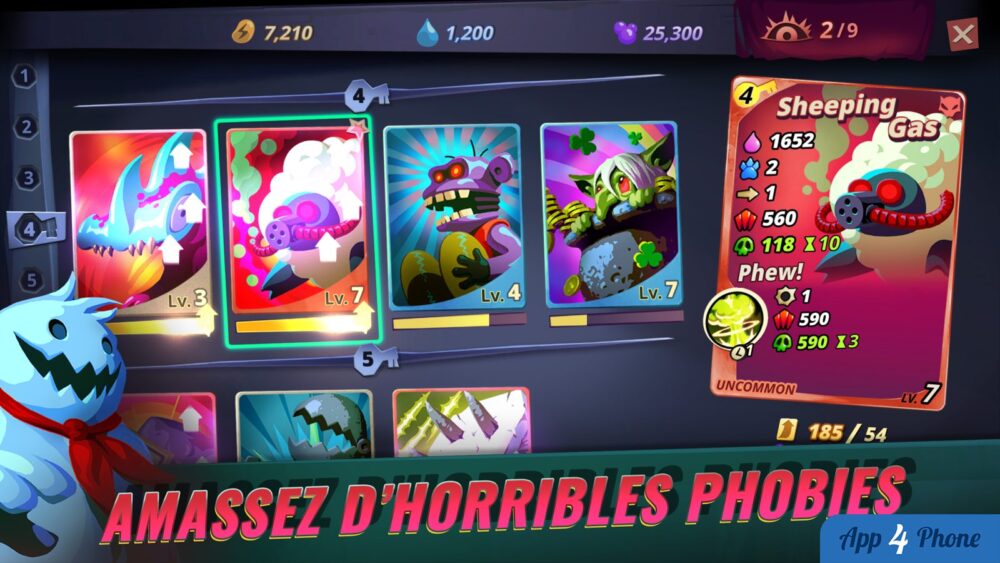 Phobies : Tactiques au Tour — capture d'écran