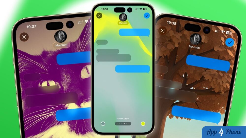 Illustration : How to change the background in Messages for iOS 27 and iPadOS 27
