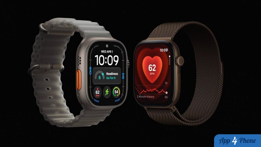 Apple Watch Series 12 et Ultra 4 présentées côte à côte