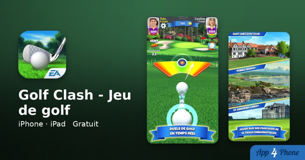 Golf Clash - Jeu de golf sur iPhone, iPad