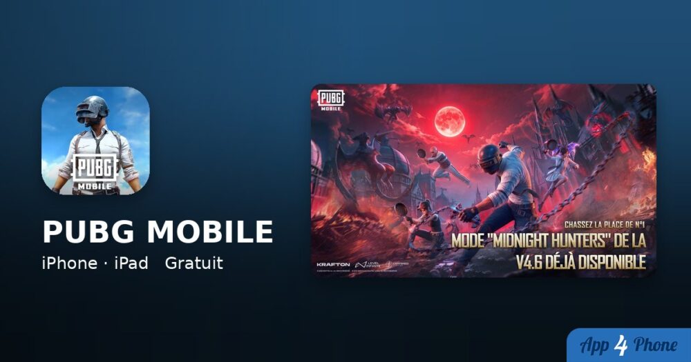 PUBG MOBILE sur iPhone, iPad