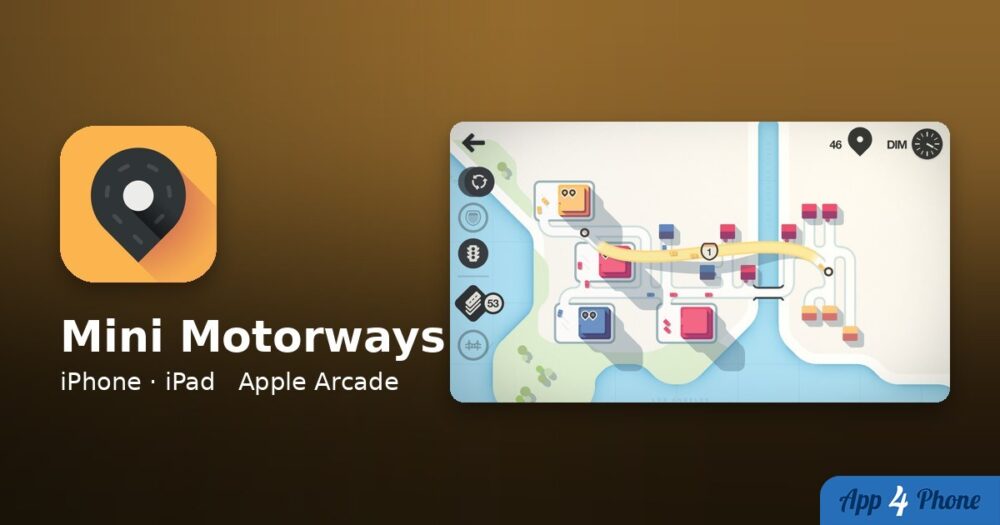Mini Motorways sur iPhone, iPad