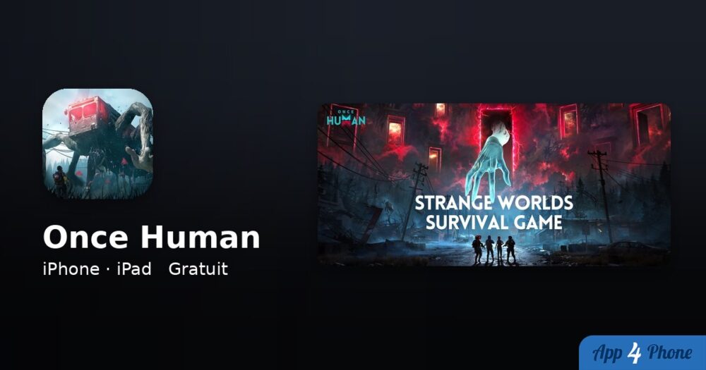 Once Human sur iPhone, iPad