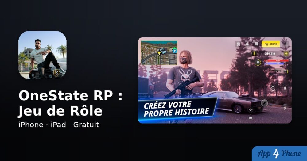 OneState RP : Jeu de Rôle sur iPhone, iPad