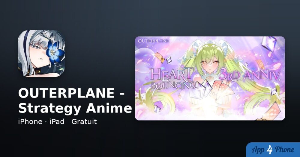 OUTERPLANE - Strategy Anime sur iPhone, iPad