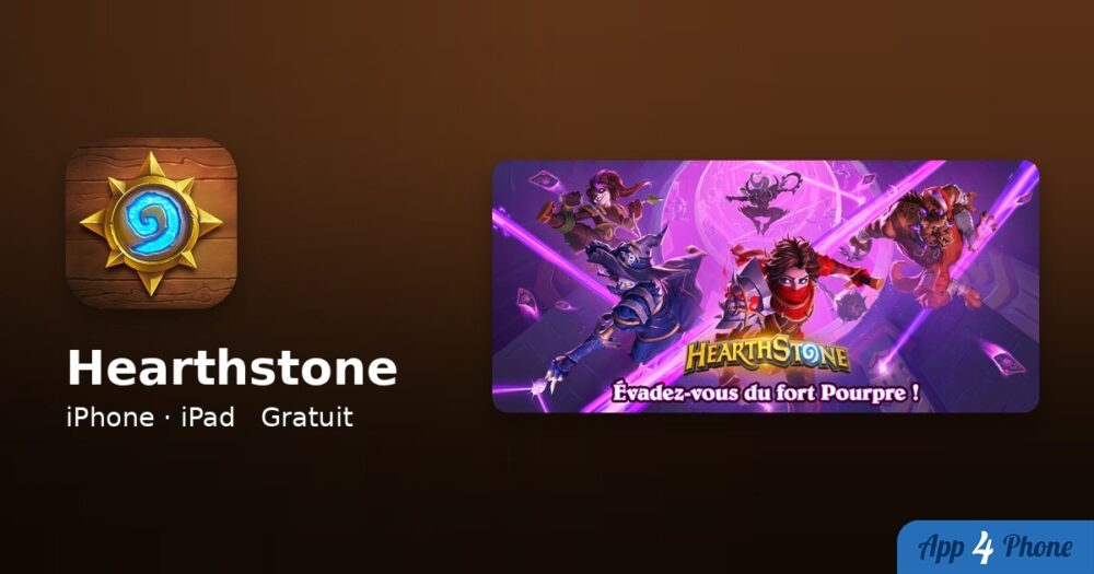 Hearthstone sur iPhone, iPad