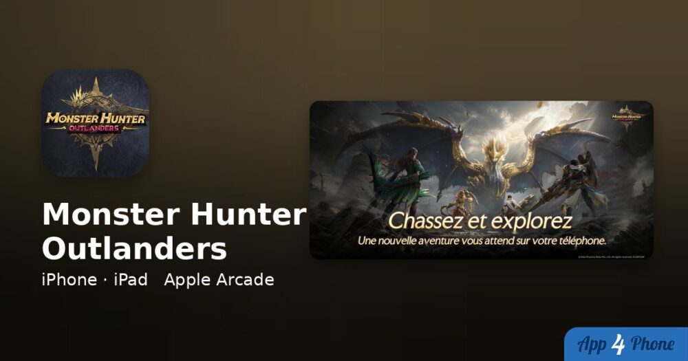 Monster Hunter Outlanders sur iPhone, iPad