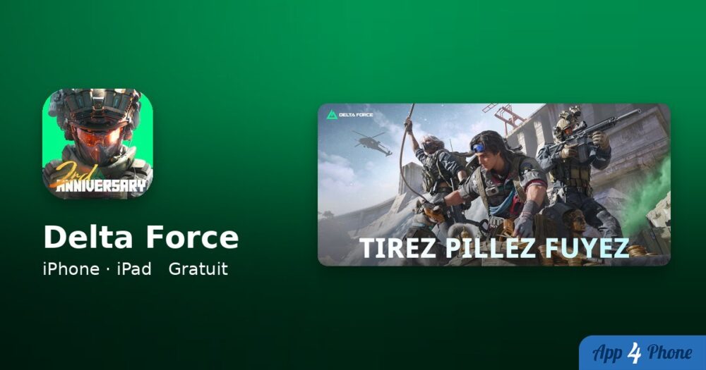 Delta Force: 2nd Anniversary sur iPhone, iPad