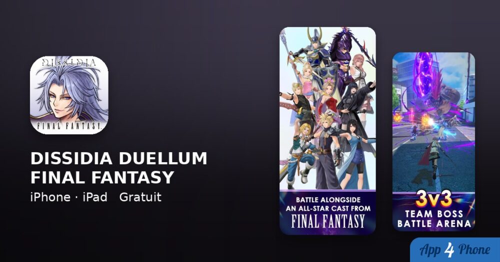 DISSIDIA DUELLUM FINAL FANTASY sur iPhone, iPad
