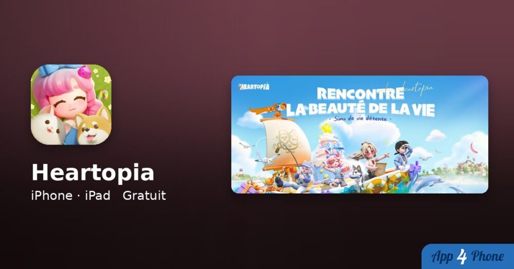 Heartopia sur iPhone, iPad